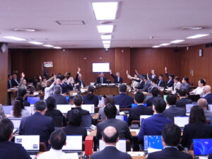 決算特別委員会の写真
