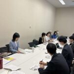 11月18日に行われた各省庁との意見交換会の写真